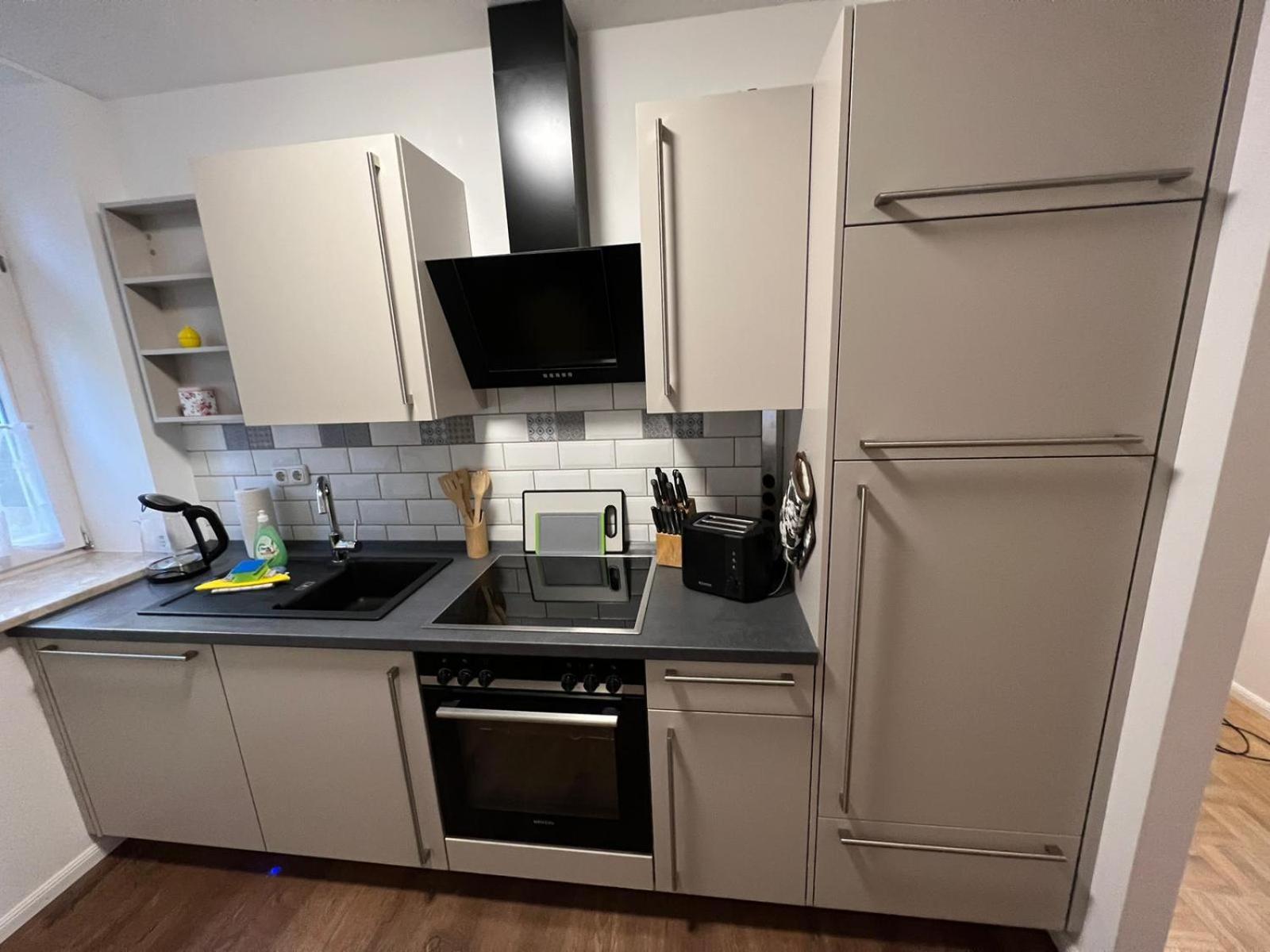 Apartment Bernstein Ruhig, Familienfreundlich Mit Garten Rostock Kültér fotó